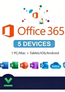 Office 365 Pro Plus 5 Devices 100 GB 1 Year Account